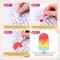 30‑Set Ice Cream Sand Art Kit | DIY Dessert Craft with 23 Colored Sands, Brushes & Frames – Summer Sweet Treat Paintings for Kids’ Educational Learning & Classroom Exchange Gifts